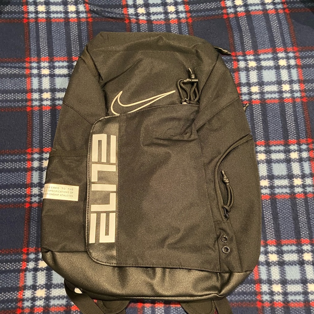 Black Nike elite book bag